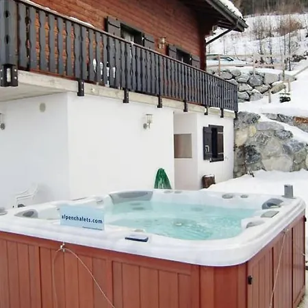 Luxurious In Riddes With Bubble Bath La Tzoumaz